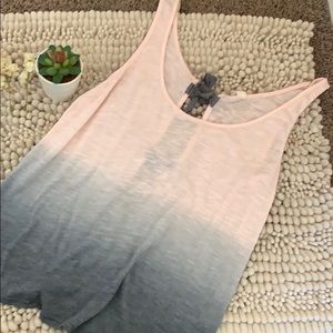 Ombré tank top size small